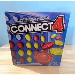 Connect 4 Classic Board Game By Hasbro New Factory Sealed